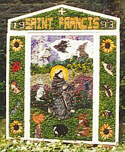 Saint Francis well dressing 1993