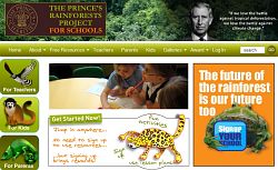 Prince's rainforest project for schools