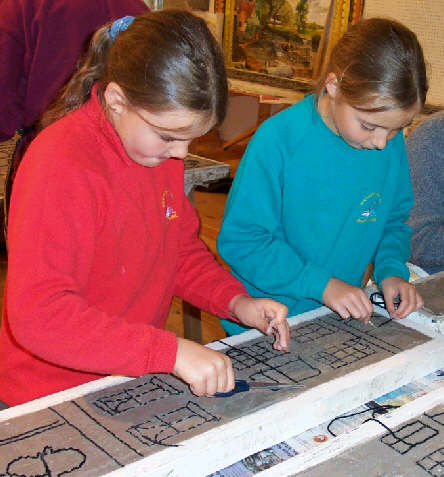 Lining with wool