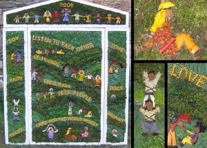 The Quakers well dressing