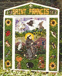Saint Francis well dressing 1993