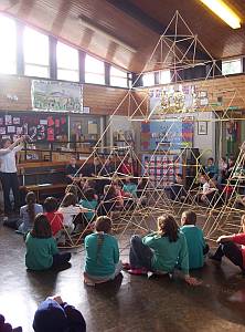 giant tetrahedron