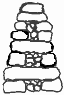 Dry Stone Wall Cross-Section