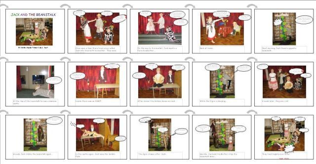 Jack and the Beanstalk comic strip