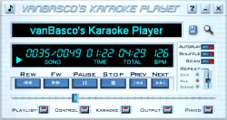 Vanbasco karaoke player